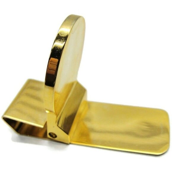 11-6-92 Vtg Money Clip "Dain Bosworth Incorporated" Advertising Gold Tone - Picture 3 of 5